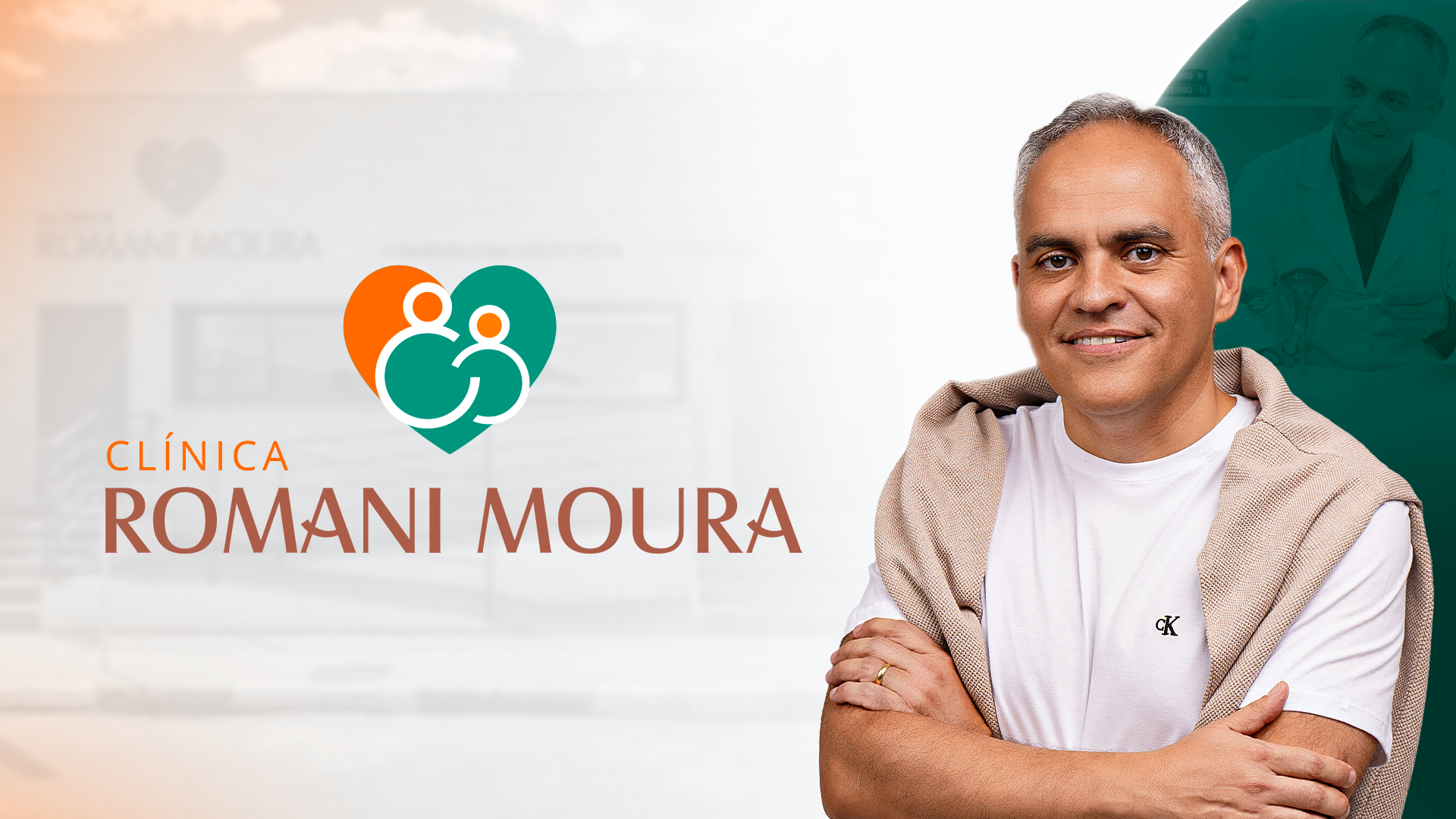 Dr. Vinícius Moura na clínica onde atende em São Pedro
